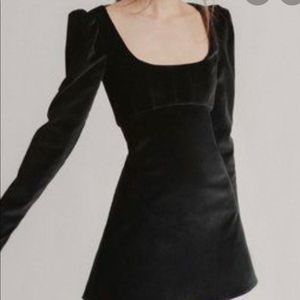 Petersyn Lilah Velvet Mini Dress